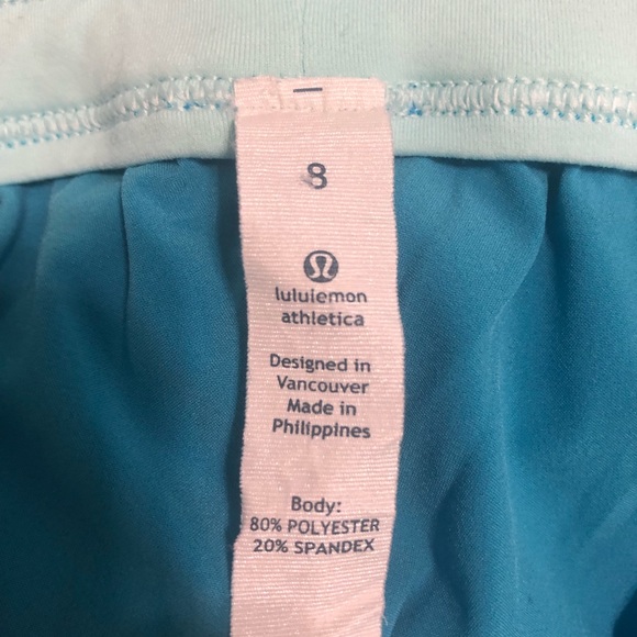 Lululemon Work it Out Track Pants Blue size 8 - Picture 12 of 15